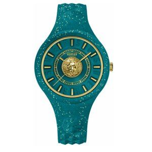 Limited Edition Versace Versus Green Enamel Watch